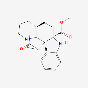 Des-N-(methoxycarbonyl)chanofruticosinic acid methyl ester; Methyl N-(decarbomethoxy)chanofruticosinate