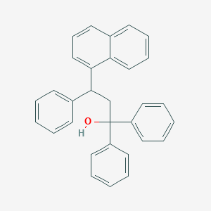 3-Naphthalen-1-yl-1,1,3-triphenylpropan-1-ol