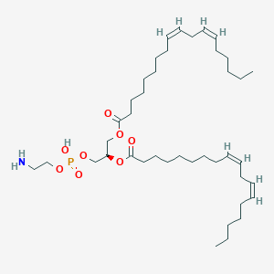 molecular formula C41H74NO8P B1243261 PE(18:2(9Z,12Z)/18:2(9Z,12Z)) CAS No. 20707-71-5