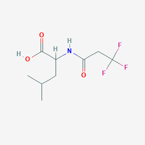 (3,3,3-Trifluoropropanoyl)leucine