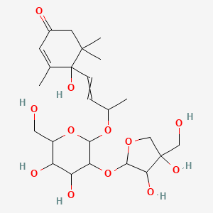 molecular formula C24H38O12 B12432624 7Z-Trifostigmanoside I 