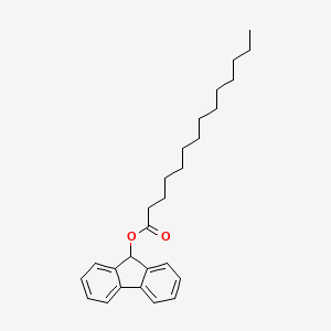 molecular formula C27H36O2 B12432643 9H-fluoren-9-yl tetradecanoate 