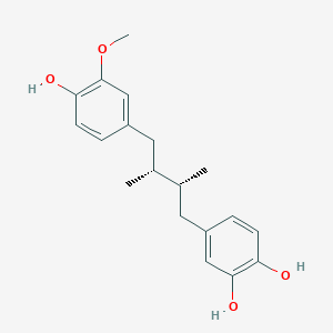 (+)-(8R,8'R)-3',4,4'-trihydroxy-3-methoxylignan