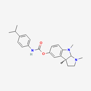 molecular formula C23H29N3O2 B1243272 Cymserine 