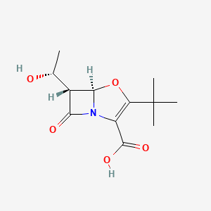 (5R,6R)-3-tert-butyl-6-[(1R)-1-hydroxyethyl]-7-oxo-4-oxa-1-azabicyclo[3.2.0]hept-2-ene-2-carboxylic acid