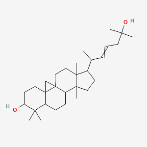 15-(6-Hydroxy-6-methylhept-3-en-2-yl)-7,7,12,16-tetramethylpentacyclo[9.7.0.01,3.03,8.012,16]octadecan-6-ol