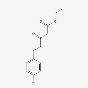 Ethyl 5-(4-chlorophenyl)-3-oxopentanoate