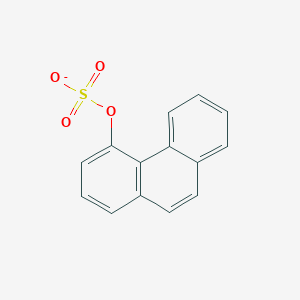 molecular formula C14H9O4S- B1243289 4-Phenanthryl sulfate 