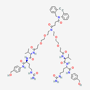 DBCO-(PEG2-Val-Cit-PAB)2