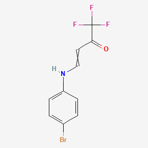 (E)-4-(4-Bromophenylamino)-1,1,1-trifluorobut-3-en-2-one