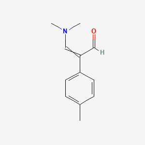 3-(Dimethylamino)-2-(p-tolyl)acrylaldehyde