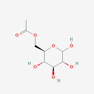 molecular formula C8H14O7 B12433240 6-O-acetyl-D-glucopyranose 