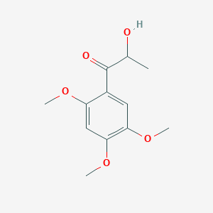 2-Hydroxy-1-(2,4,5-trimethoxyphenyl)propan-1-one