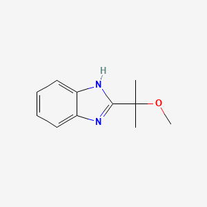 molecular formula C11H14N2O B12433472 2-(2-Methoxypropan-2-yl)-1H-benzo[d]imidazole 