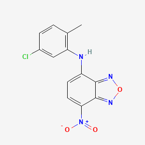 N-(5-chloro-2-methylphenyl)-7-nitro-2,1,3-benzoxadiazol-4-amine