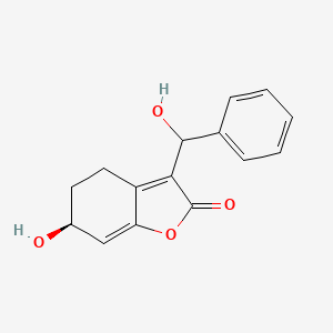 molecular formula C15H14O4 B1243354 Cochinolide 