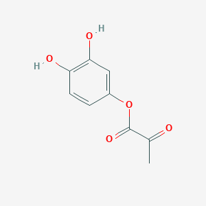 molecular formula C9H8O5 B12433572 3,4-Dihydroxyphenyl 2-oxopropanoate 