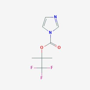 1,1,1-trifluoro-2-methylpropan-2-yl 1H-imidazole-1-carboxylate