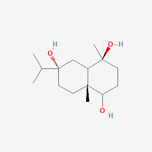 molecular formula C15H28O3 B12433637 Eudesmane-1beta,4beta,7alpha-triol 