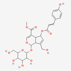 (E)-6-O-(p-coumaroyl)scandoside methyl ester