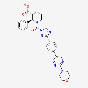 molecular formula C29H29N7O4 B12433669 Lyplal1-IN-1 