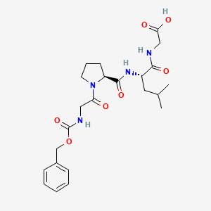 molecular formula C23H32N4O7 B12433674 Z-Gly-Pro-Leu-Gly CAS No. 2646-64-2