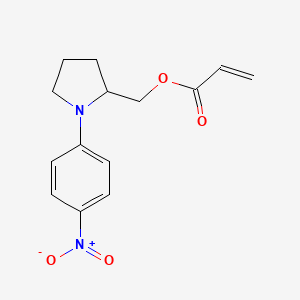 [1-(4-nitrophenyl)pyrrolidin-2-yl]methyl Prop-2-enoate