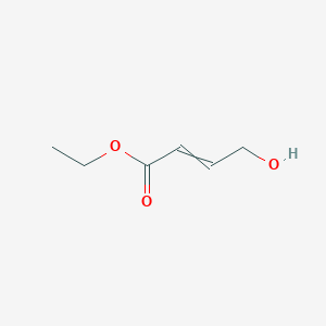 molecular formula C6H10O3 B12433709 Ethyl 4-hydroxybutenoate 