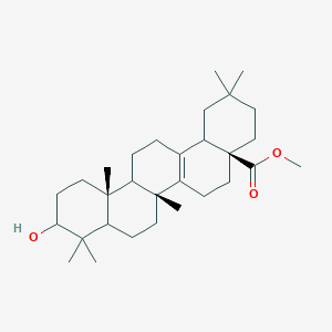 molecular formula C30H48O3 B12433727 27-Norolean-13-en-28-oic acid, 3beta-hydroxy-, methyl ester 