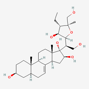 molecular formula C29H48O7 B1243373 Ajugasalicigenin 
