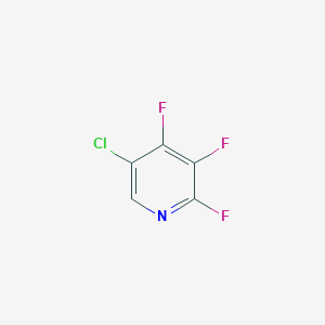 molecular formula C5HClF3N B12433749 5-Chloro-2,3,4-trifluoropyridine 