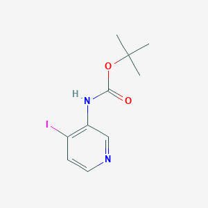 B124338 (4-Iodo-pyridin-3-YL)-carbamic acid tert-butyl ester CAS No. 154048-89-2