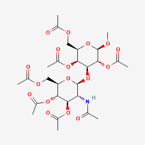 GlcNAc3Ac4Ac6Ac(b1-3)b-Gal1Me2Ac4Ac6Ac