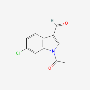 1-Acetyl-6-chloroindole-3-carbaldehyde