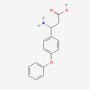 3-amino-3-(4-phenoxyphenyl)propanoic Acid