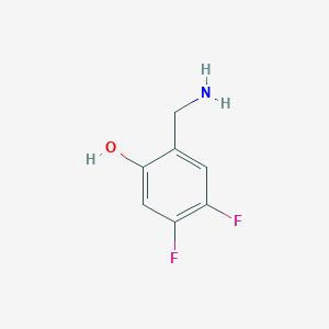 2-(Aminomethyl)-4,5-difluorophenol