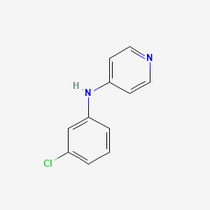 N-(3-chlorophenyl)pyridin-4-amine