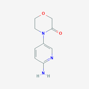 4-(6-Aminopyridin-3-YL)morpholin-3-one