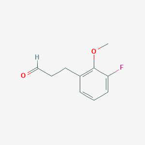 3-(3-Fluoro-2-methoxyphenyl)propanal