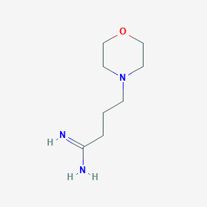 4-Morpholinobutanimidamide