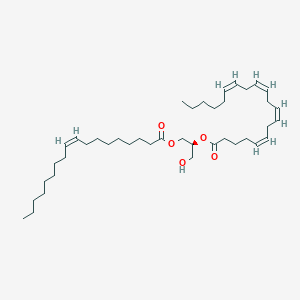 molecular formula C41H70O5 B1243406 1-油酰-2-花生四烯酰-sn-甘油 