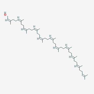 molecular formula C55H90O B1243409 二反式，多顺式-十一碳烯醇 