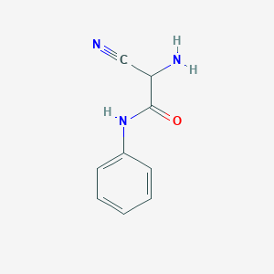 2-Amino-2-cyano-N-phenylacetamide