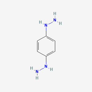 molecular formula C6H10N4 B12434348 1,4-Dihydrazinylbenzene 