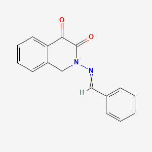 2-(benzylideneamino)-1H-isoquinoline-3,4-dione