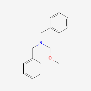 Benzenemethanamine, N-(methoxymethyl)-N-(phenylmethyl)-