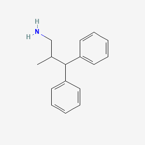 2-Methyl-3,3-diphenylpropan-1-amine