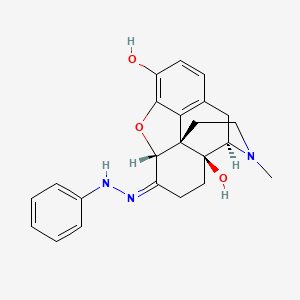 B1243465 14-Hydroxydihydromorphinone hydrazone CAS No. 101365-15-5
