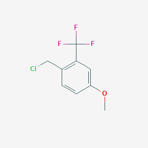 4-Methoxy-2-(trifluoromethyl)benzyl chloride