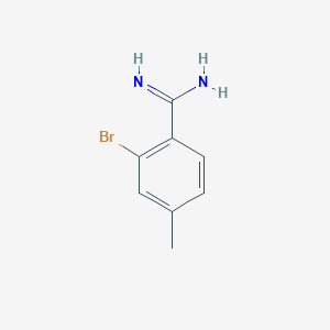 2-Bromo-4-methylbenzenecarboximidamide